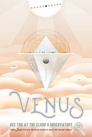 Venus - JPL Travel Poster