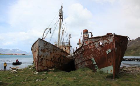 derelict trawlers